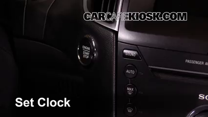 2016 Ford Edge Titanium 2.0L 4 Cyl. Turbo Clock Set Clock
